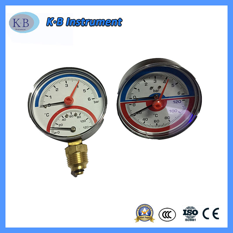 termo-manometr, przyrząd ciśnieniowy i pomiar temperatury